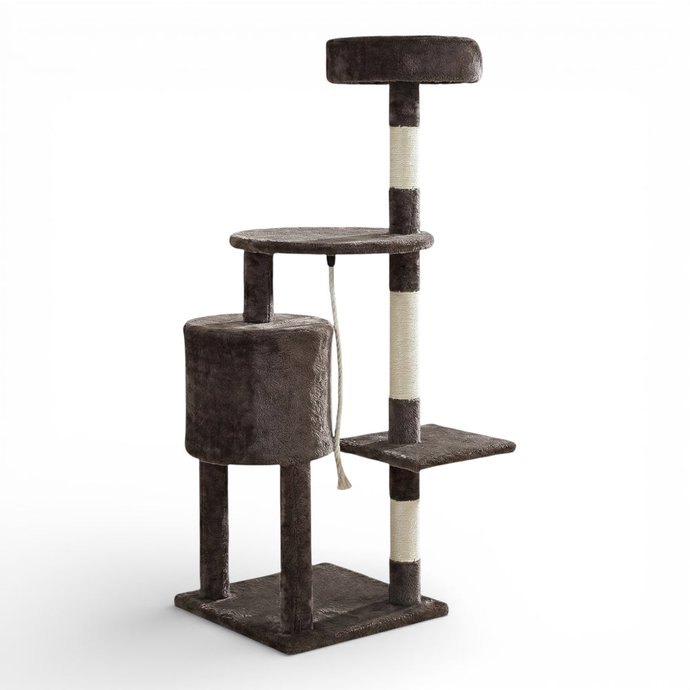 Arbre à chat avec niche ronde (4)