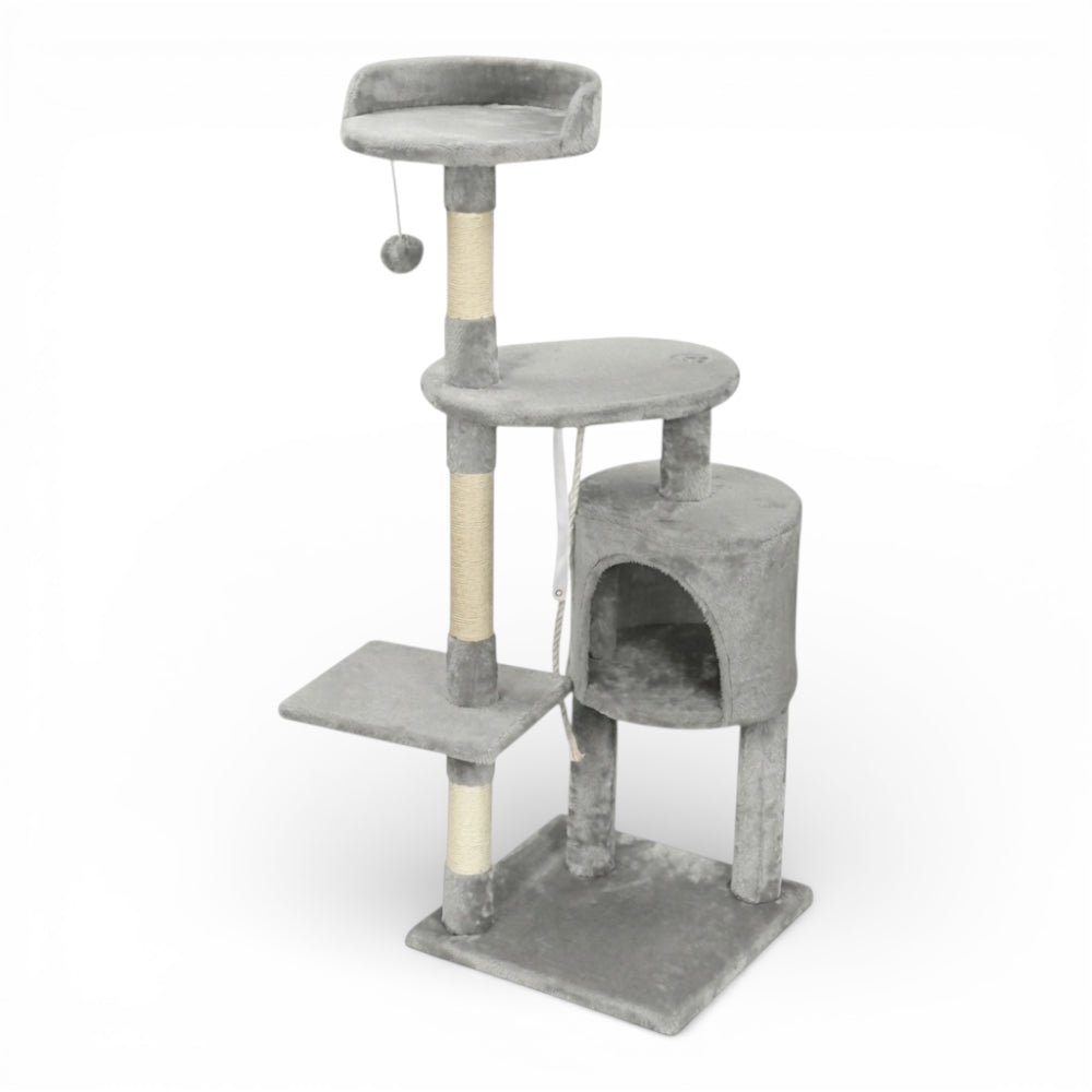 Arbre à chat avec niche ronde (4)