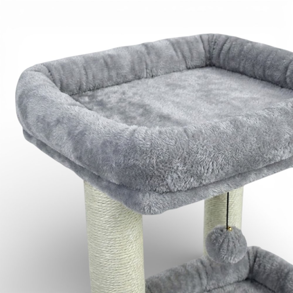 Arbre à chat compact avec niche (2)